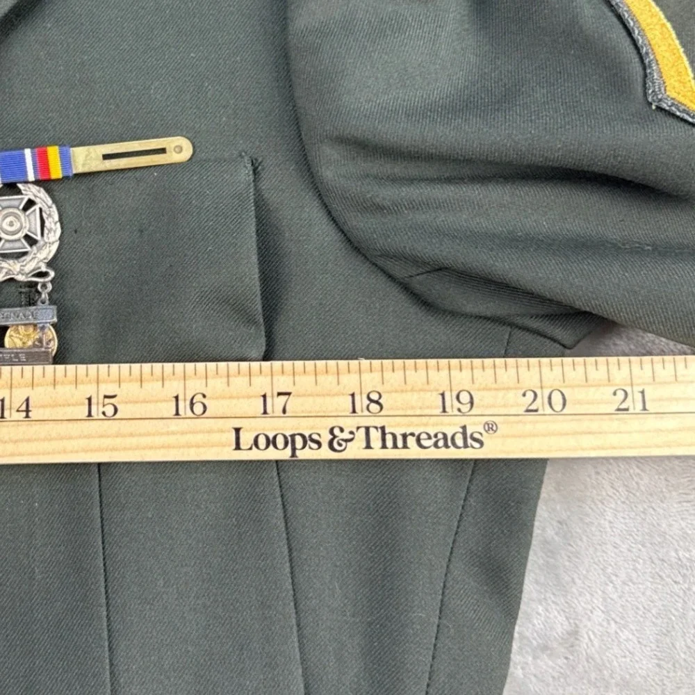Collectible US Army Class A Dress Uniform Jacket 39L Pants 34R Green DSCP Set
